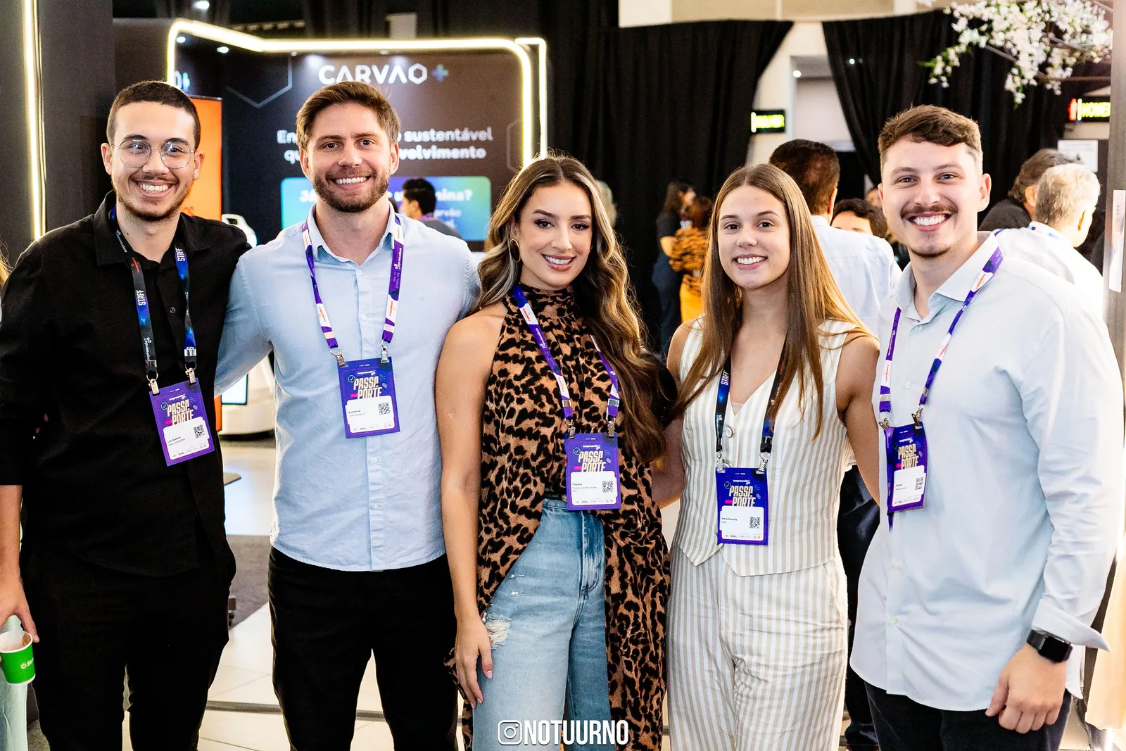 Participantes do Empreende SC com credenciais